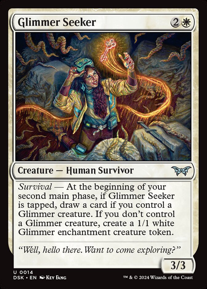 Glimmer Seeker card front
