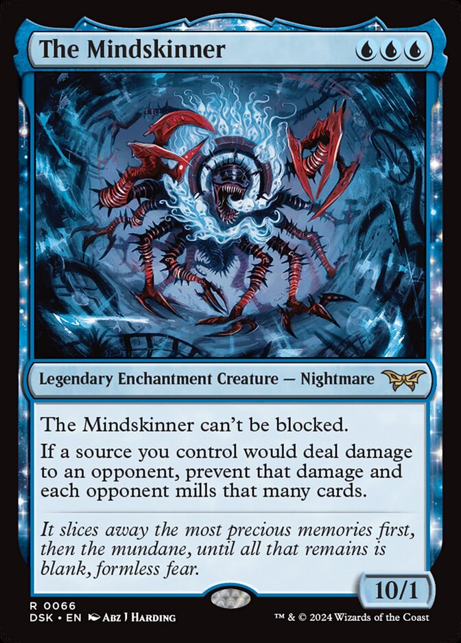 The Mindskinner card front