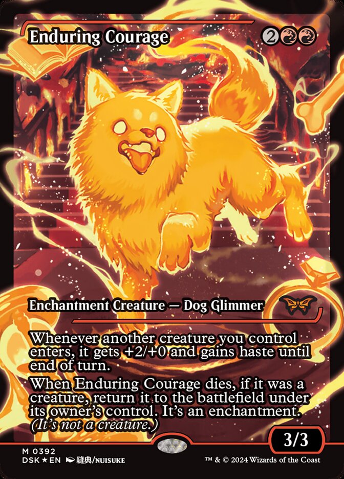 Enduring Courage card front