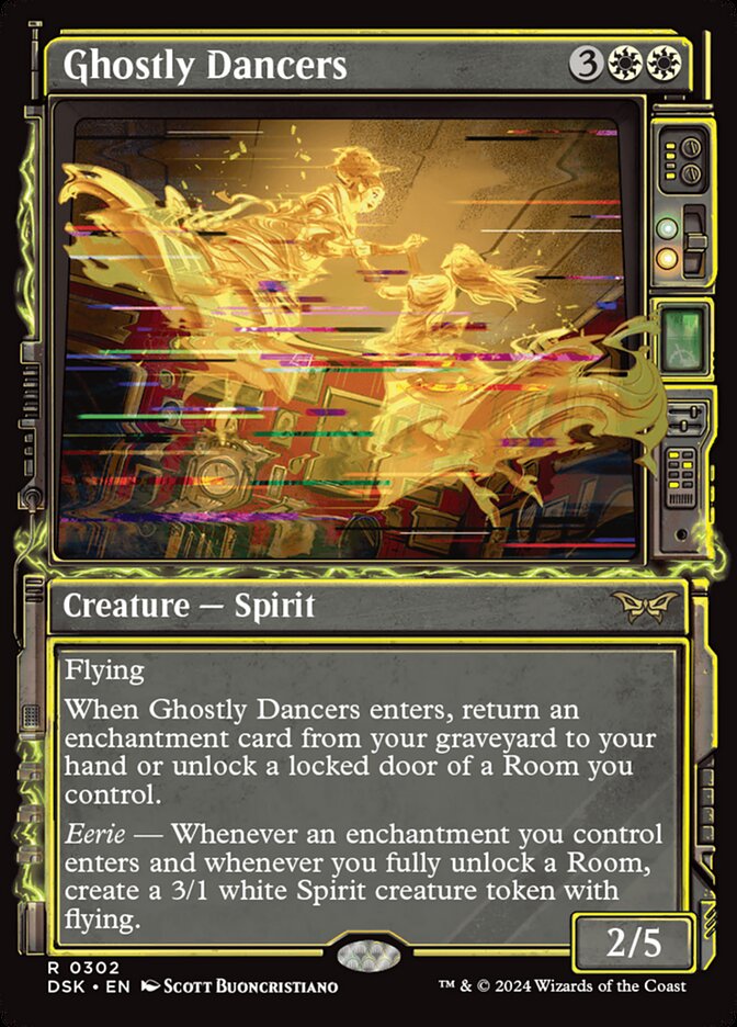 Ghostly Dancers card front