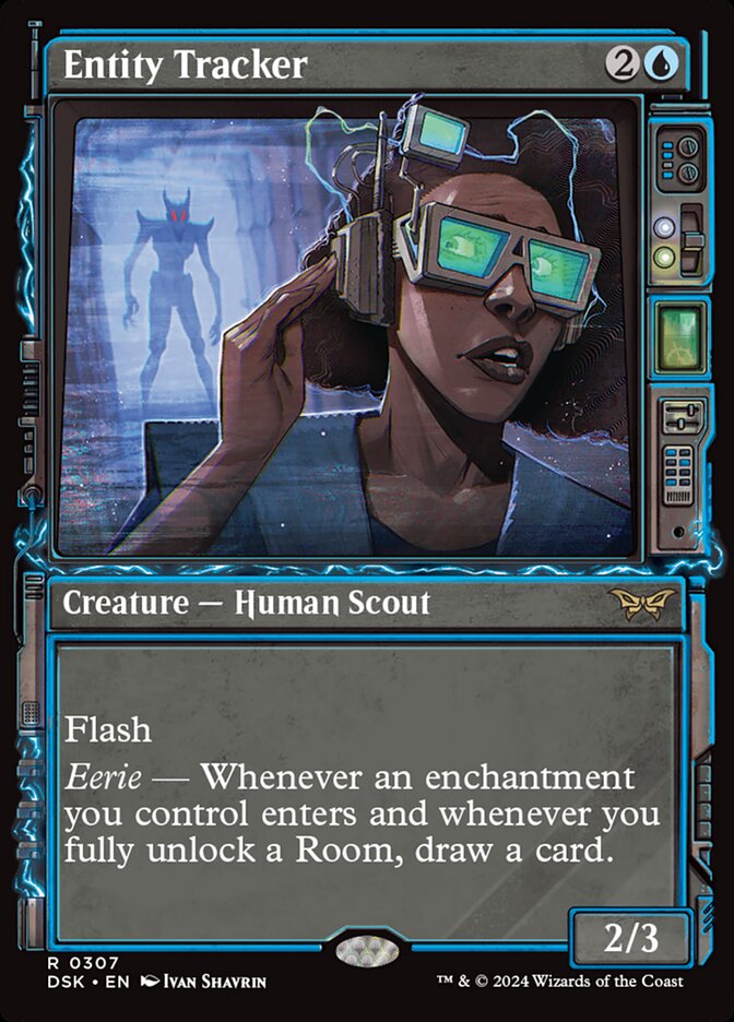 Entity Tracker card front