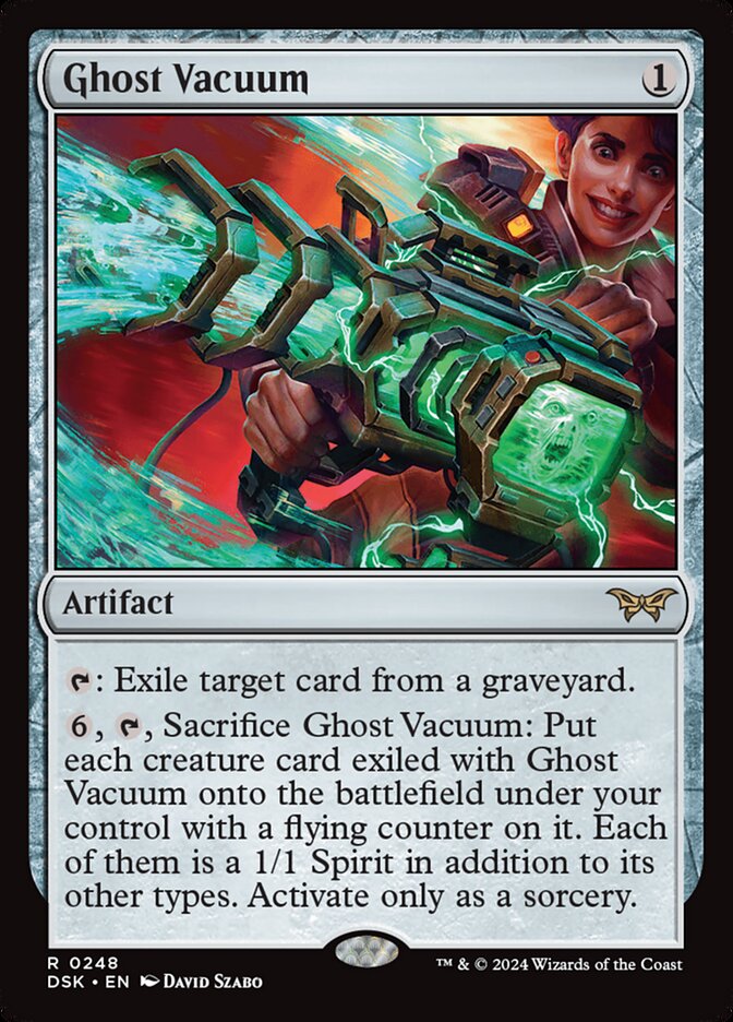 Ghost Vacuum card front