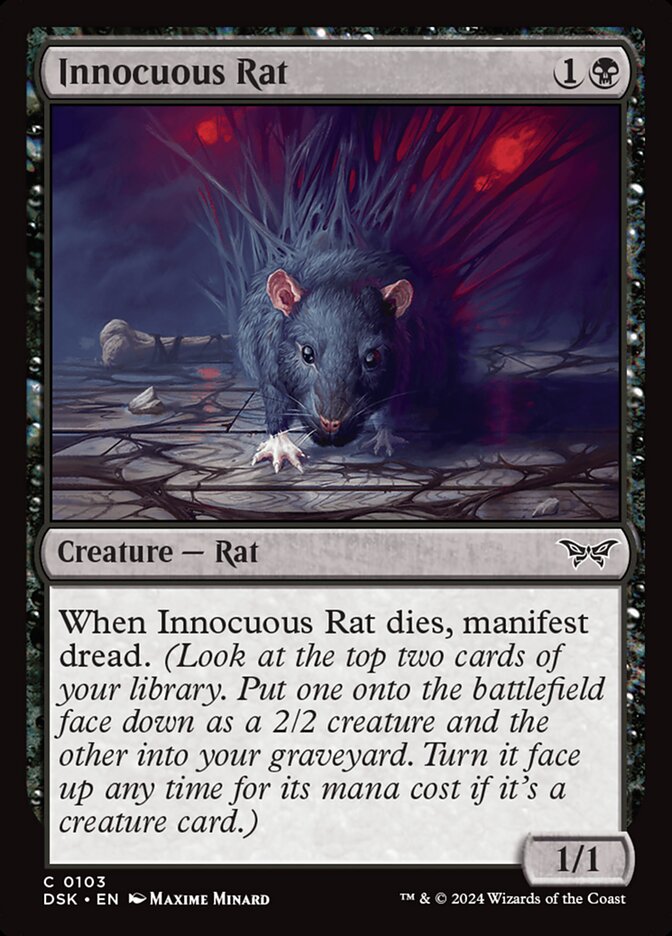 Innocuous Rat card front