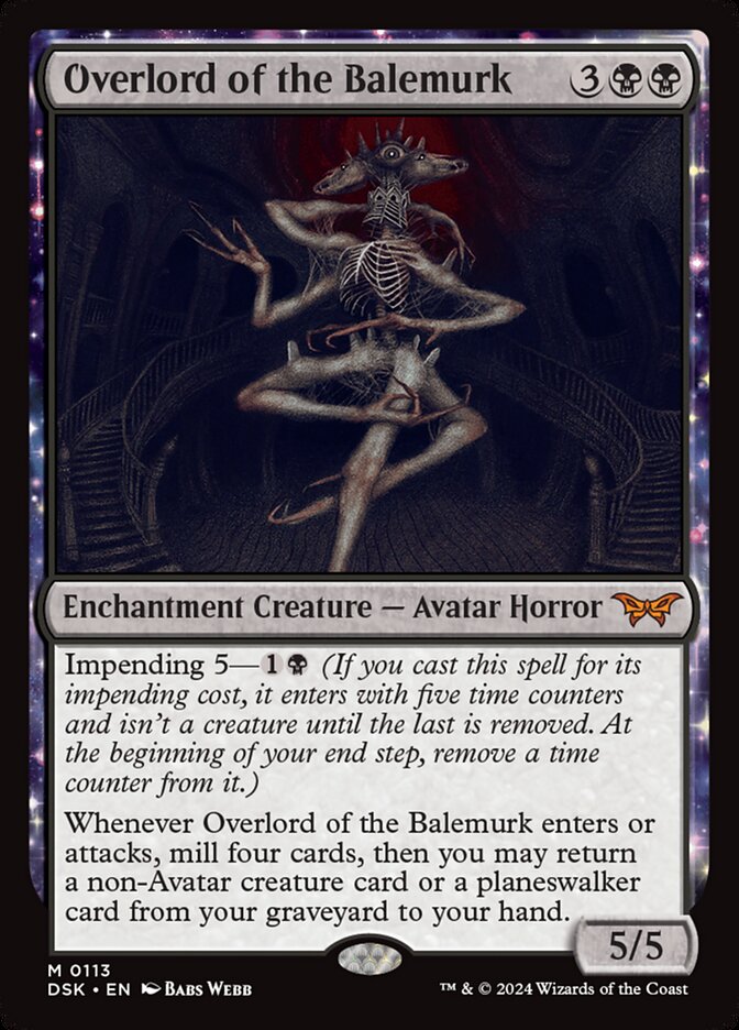 Overlord of the Balemurk card front