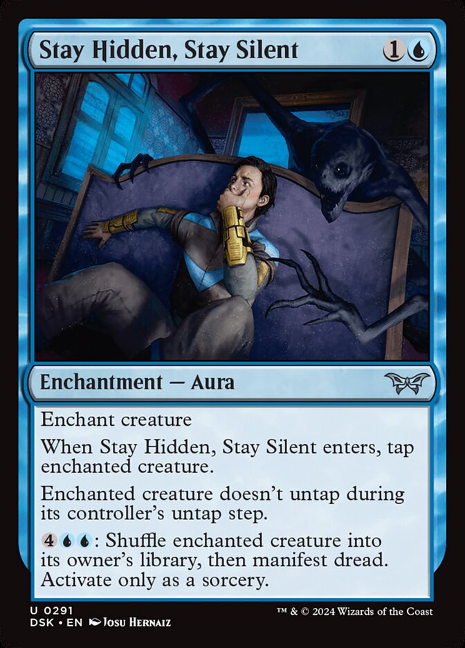 Stay Hidden, Stay Silent card front