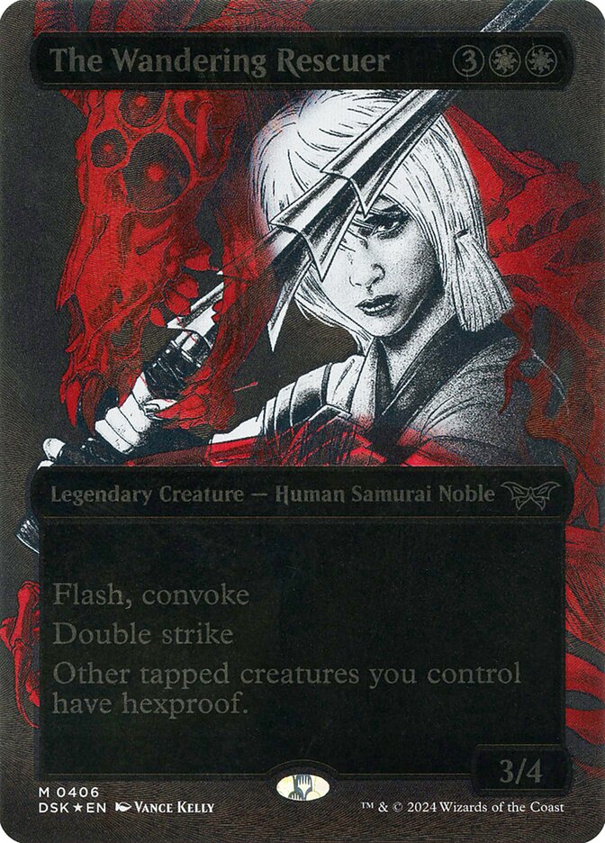 The Wandering Rescuer card front