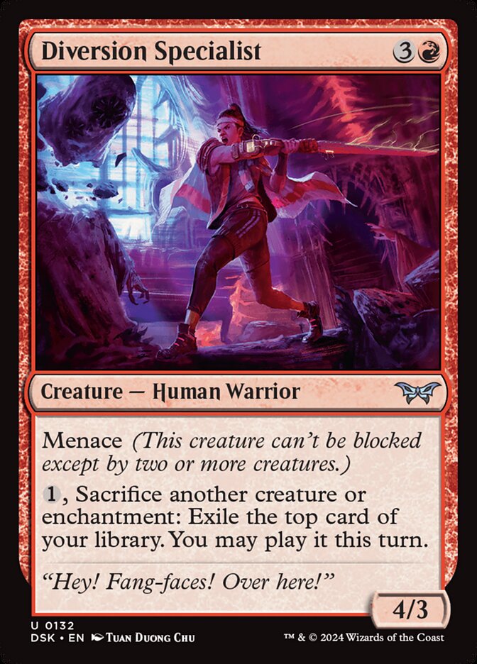 Diversion Specialist card front