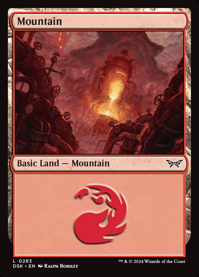 Mountain card front