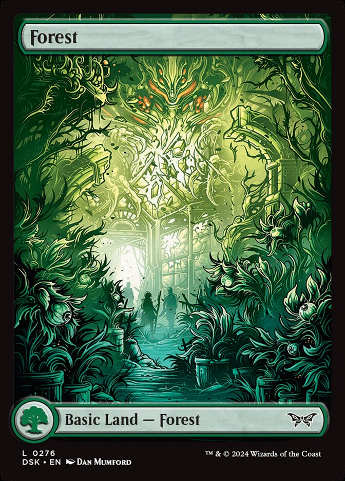 Forest card front