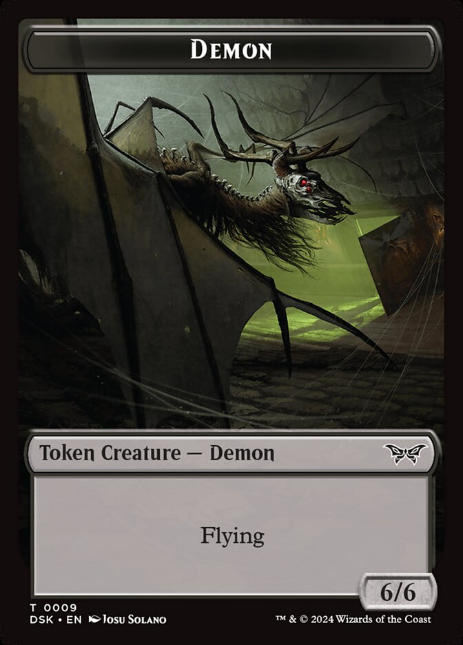 Demon card front