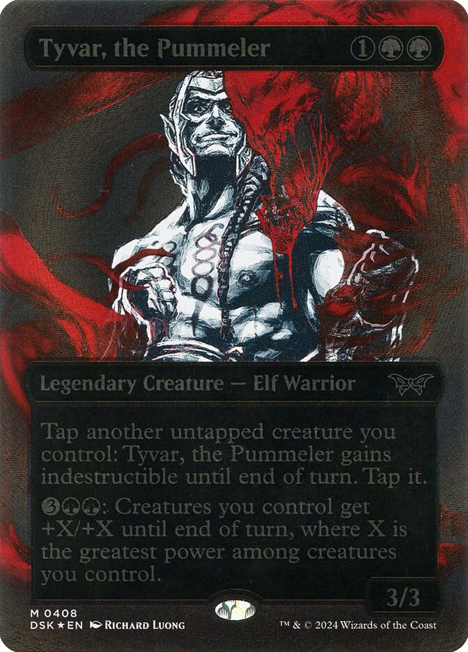 Tyvar, the Pummeler card front