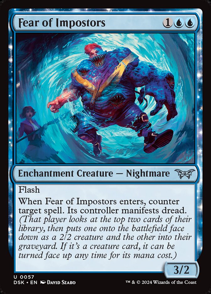Fear of Impostors card front