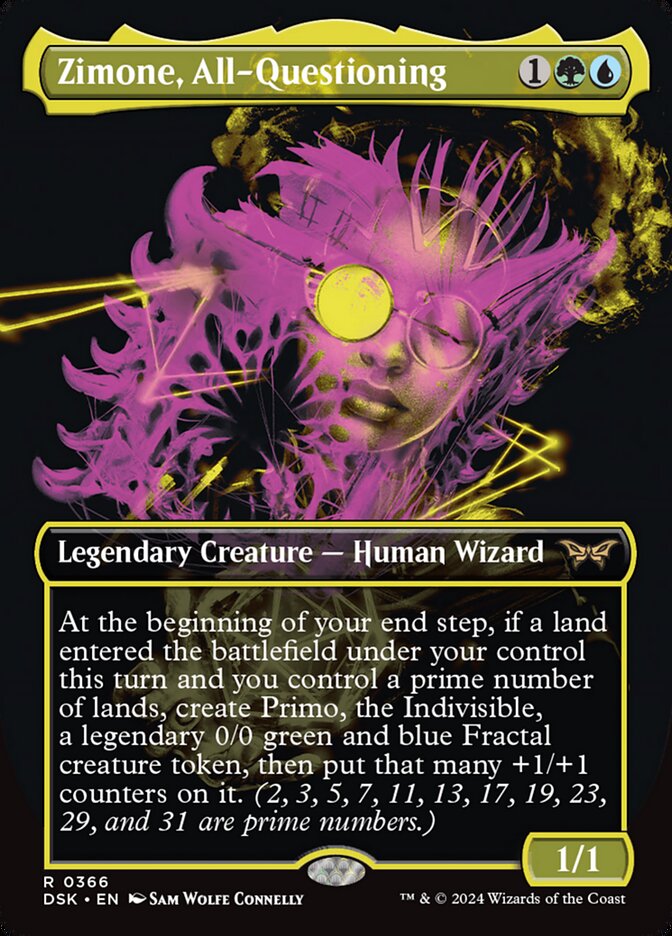 Zimone, All-Questioning card front