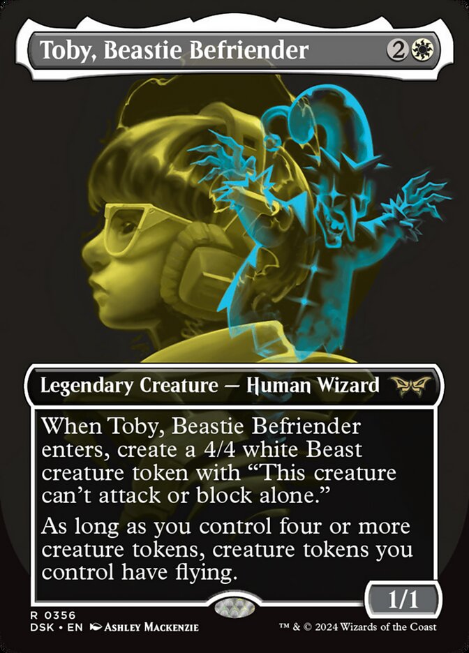 Toby, Beastie Befriender card front
