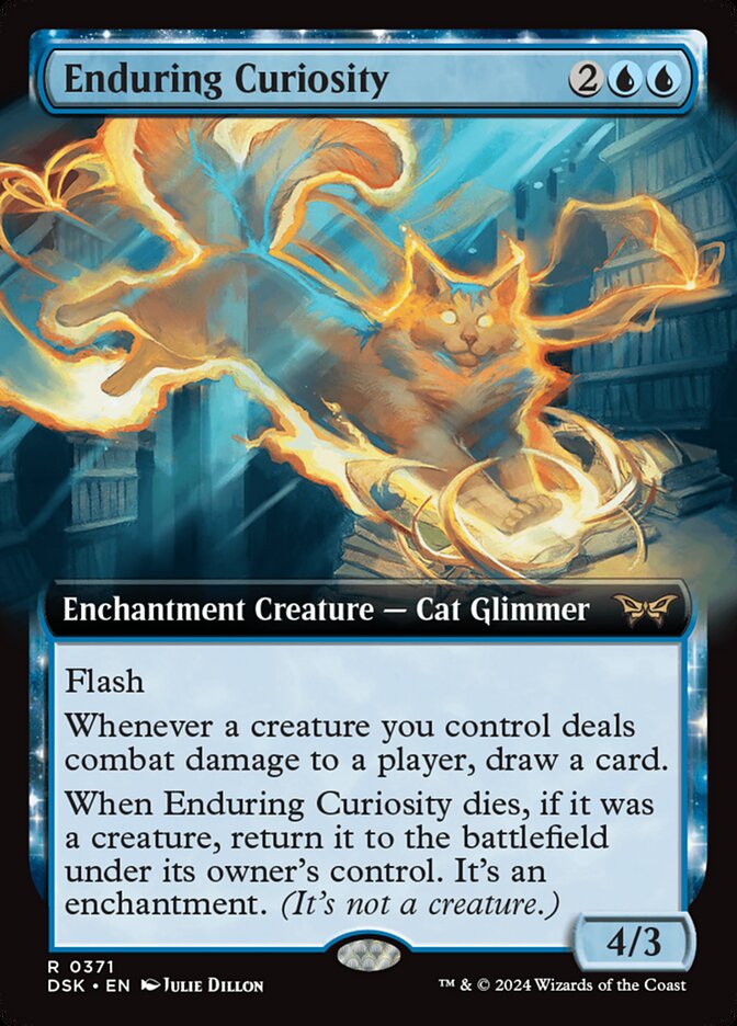 Enduring Curiosity card front
