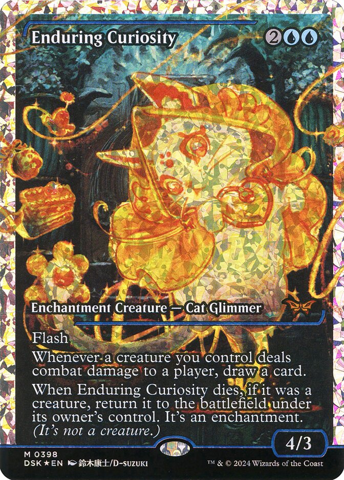 Enduring Curiosity card front