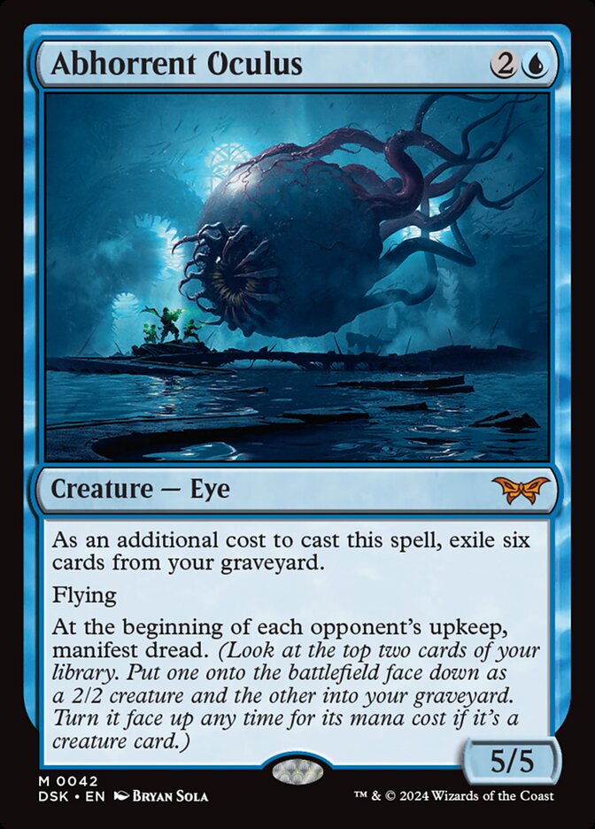 Abhorrent Oculus card front