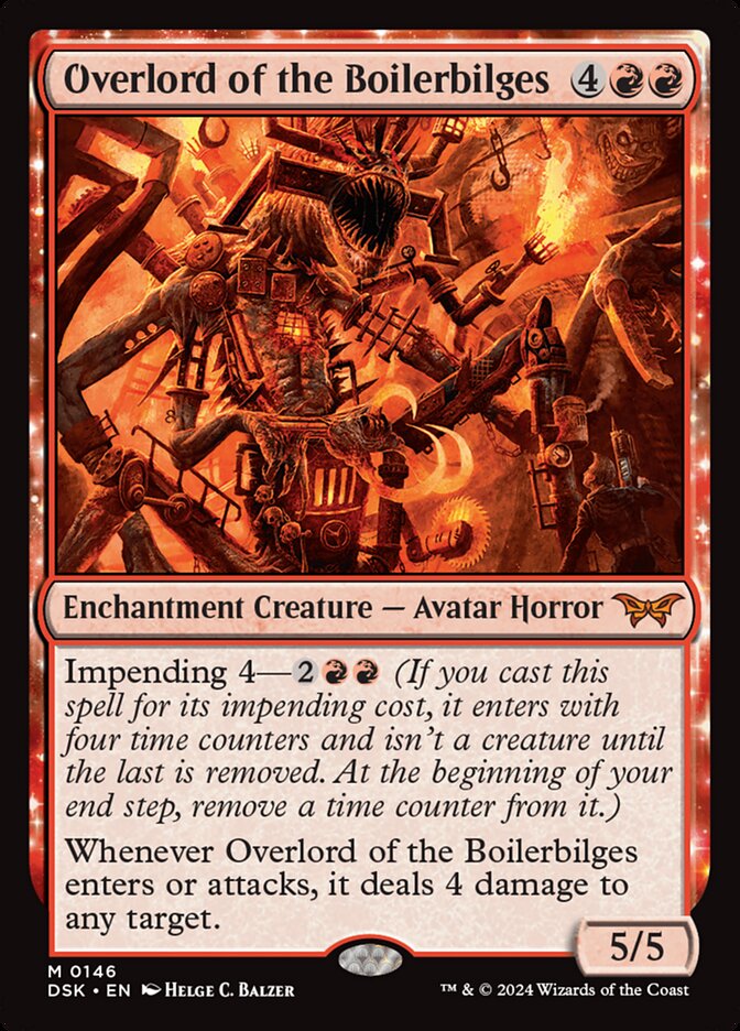 Overlord of the Boilerbilges card front