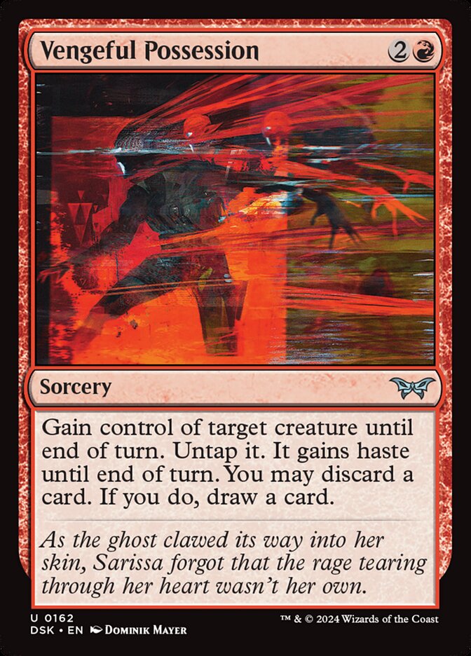 Vengeful Possession card front