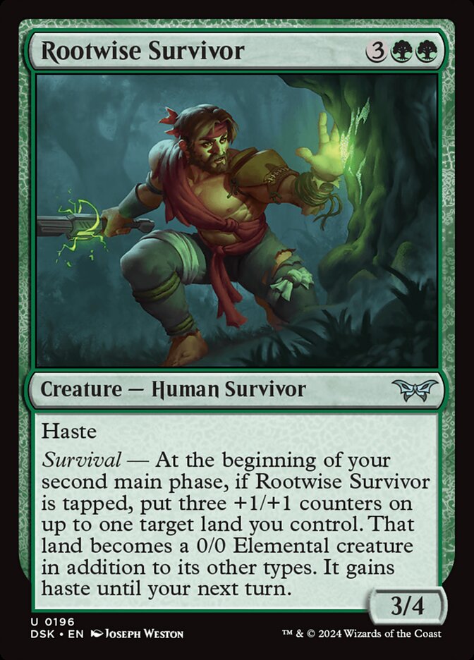 Rootwise Survivor card front