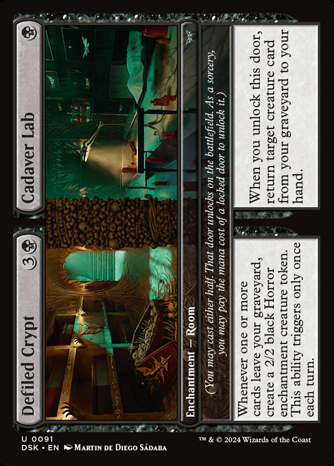 Defiled Crypt card front