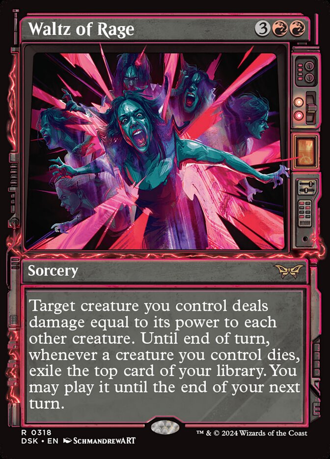 Waltz of Rage card front