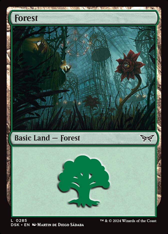 Forest card front