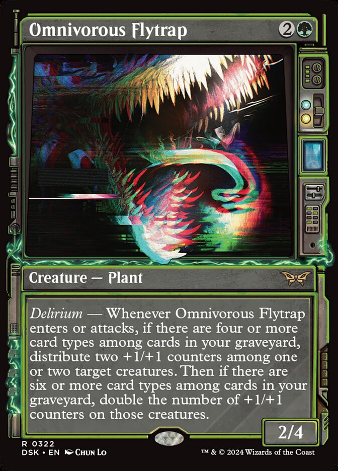 Omnivorous Flytrap card front