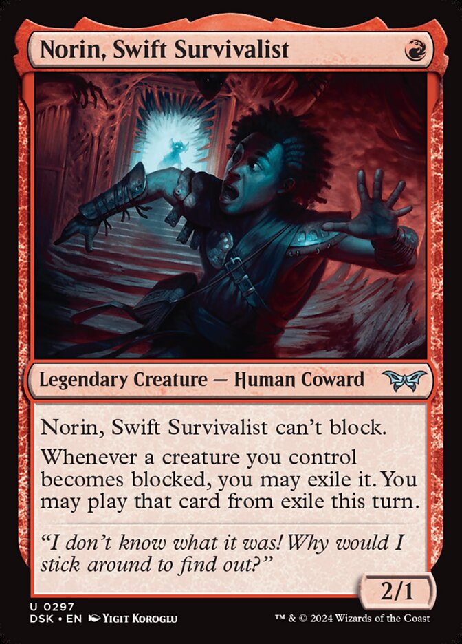 Norin, Swift Survivalist card front