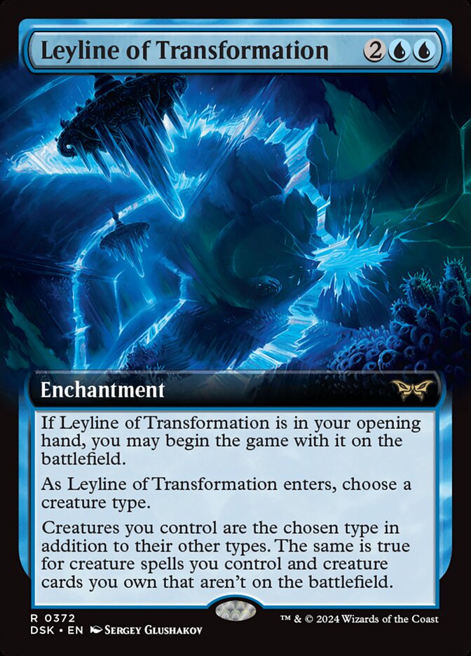 Leyline of Transformation card front