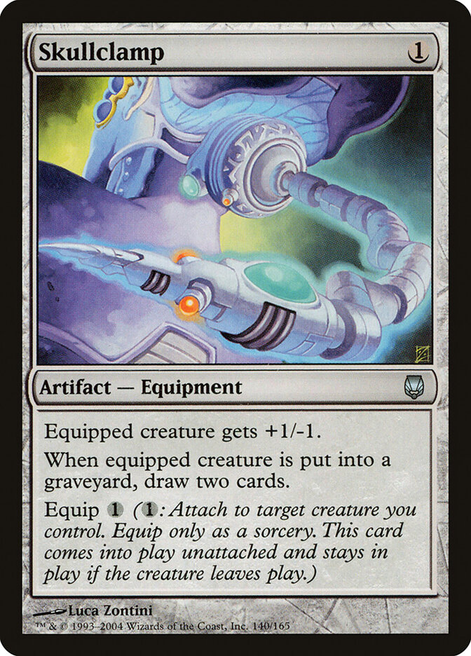 Skullclamp card front
