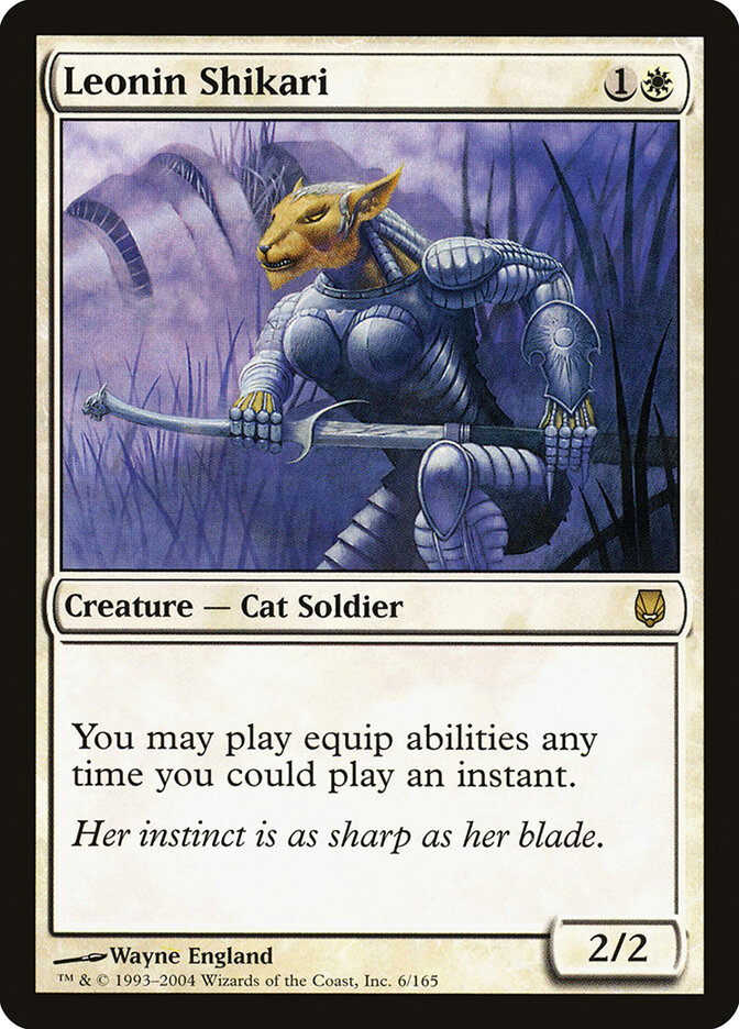 Leonin Shikari card front