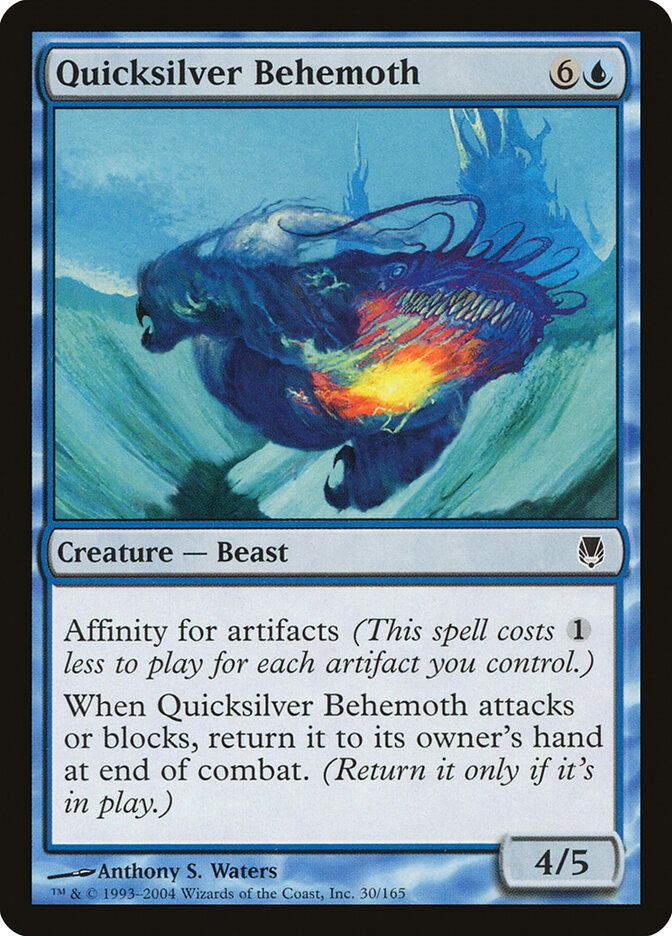Quicksilver Behemoth card front