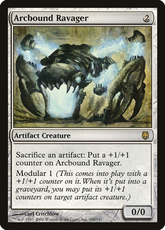 Arcbound Ravager card front