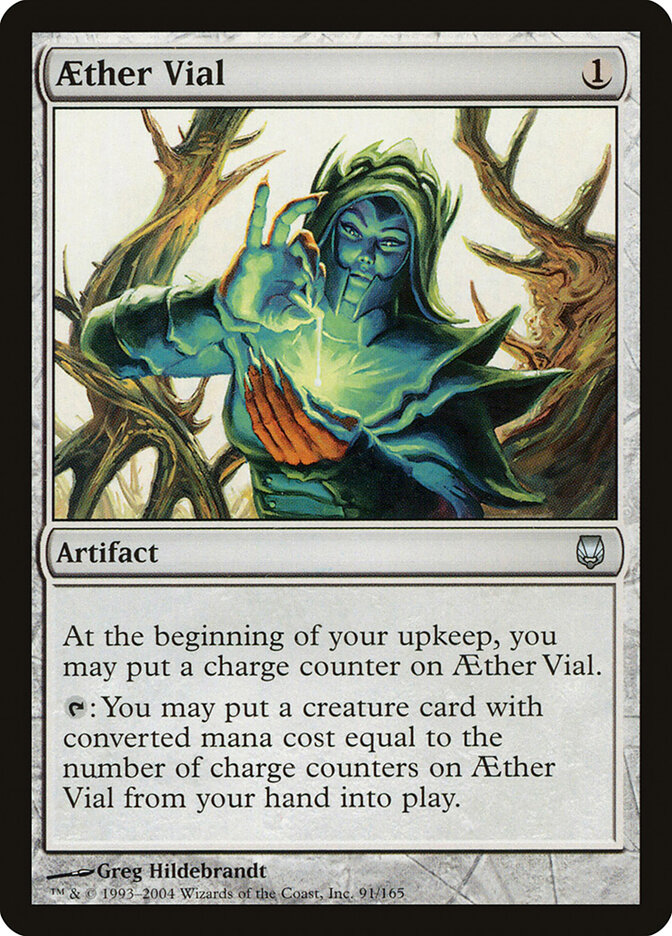 Aether Vial card front