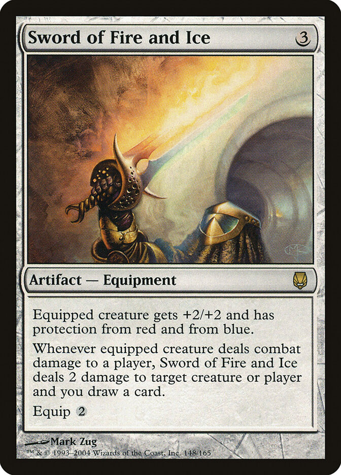 Sword of Fire and Ice card front