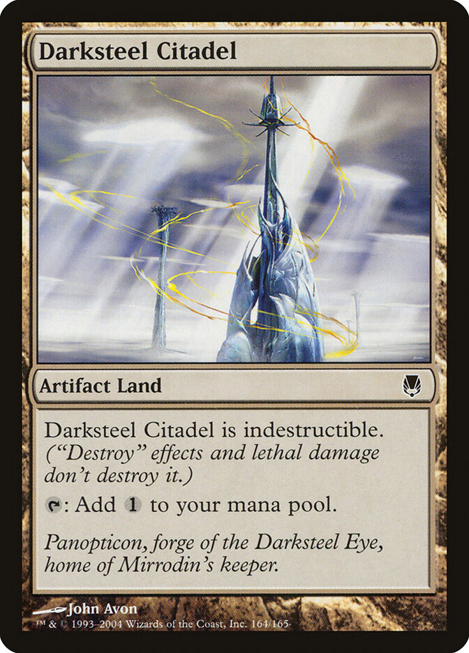 Darksteel Citadel card front