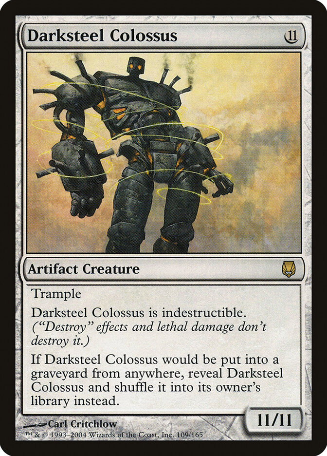 Darksteel Colossus card front