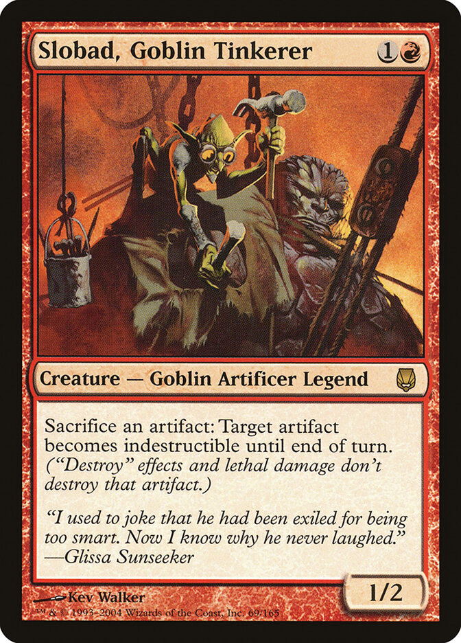 Slobad, Goblin Tinkerer card front