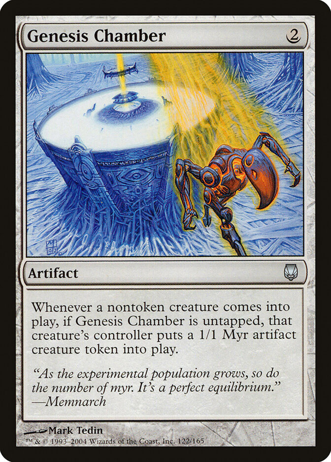 Genesis Chamber card front