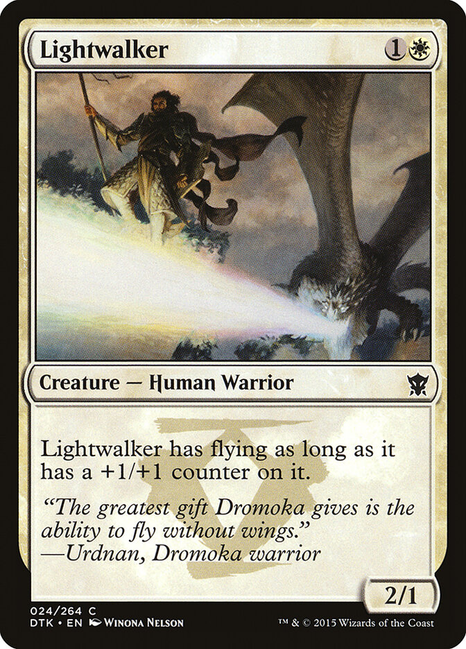 Lightwalker card front