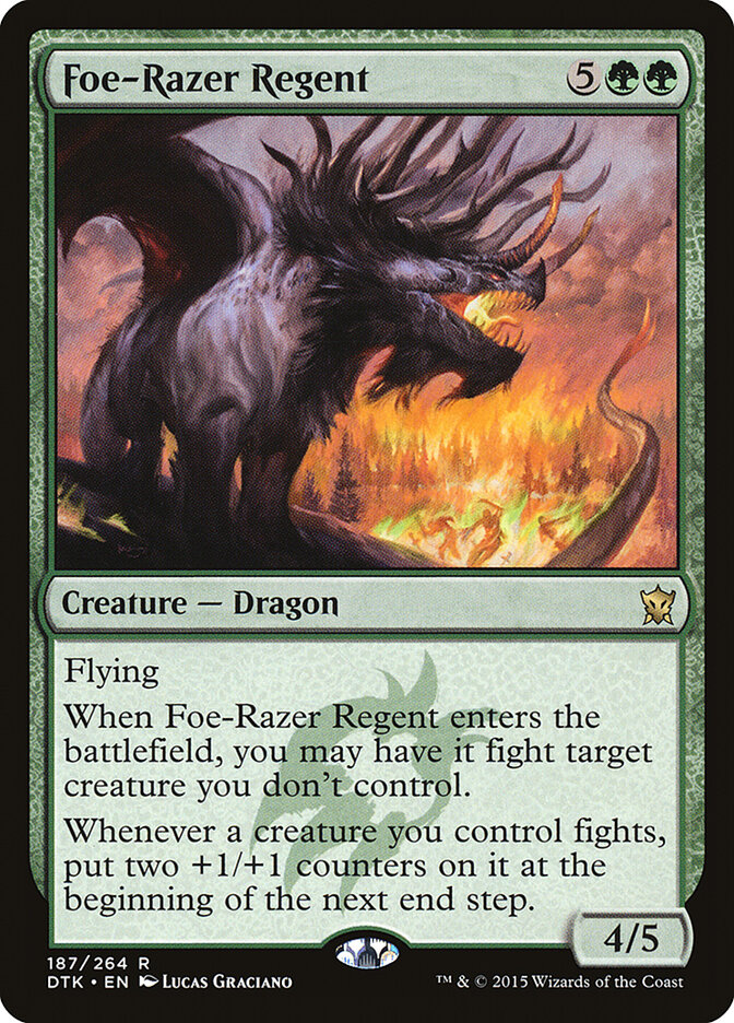Foe-Razer Regent card front