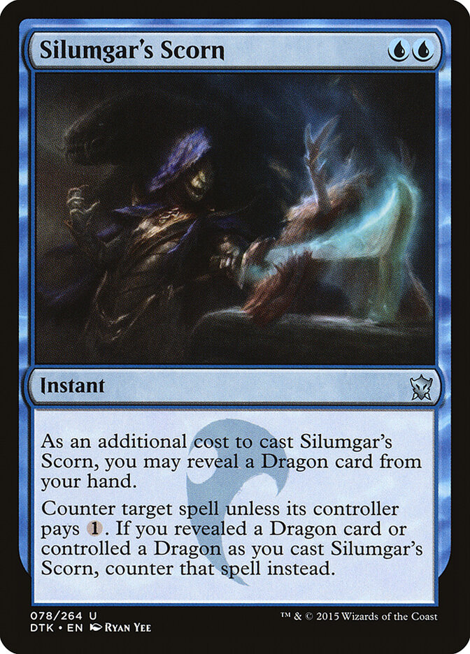 Silumgar's Scorn card front