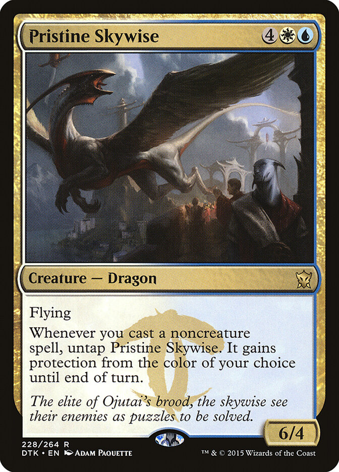Pristine Skywise card front