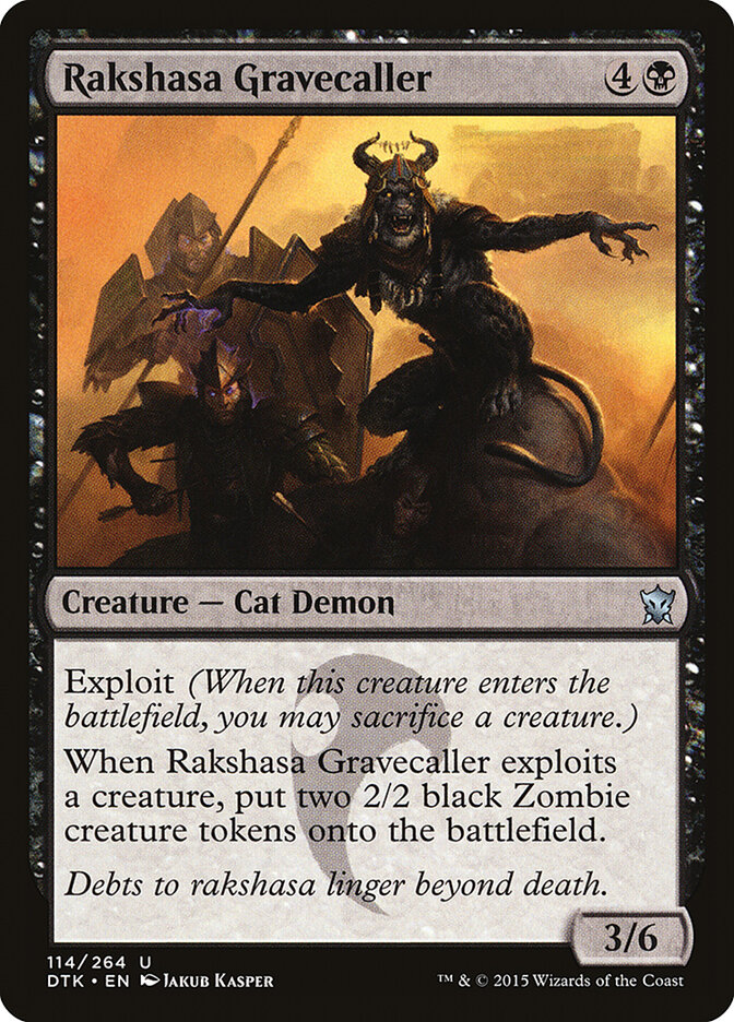 Rakshasa Gravecaller card front