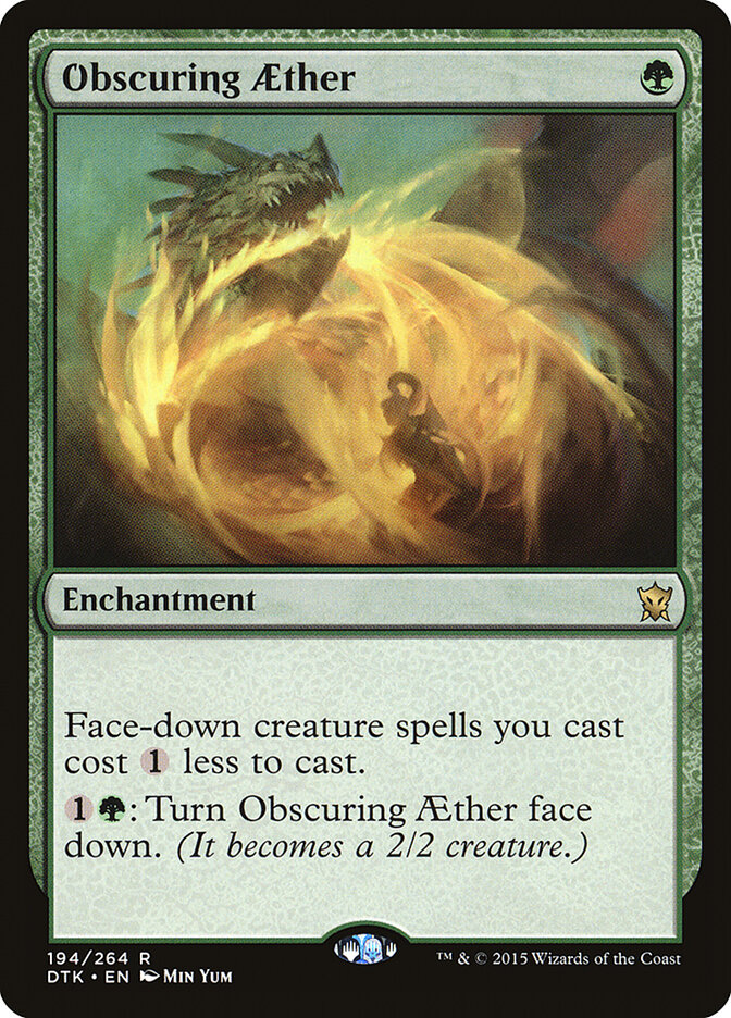Obscuring Aether card front