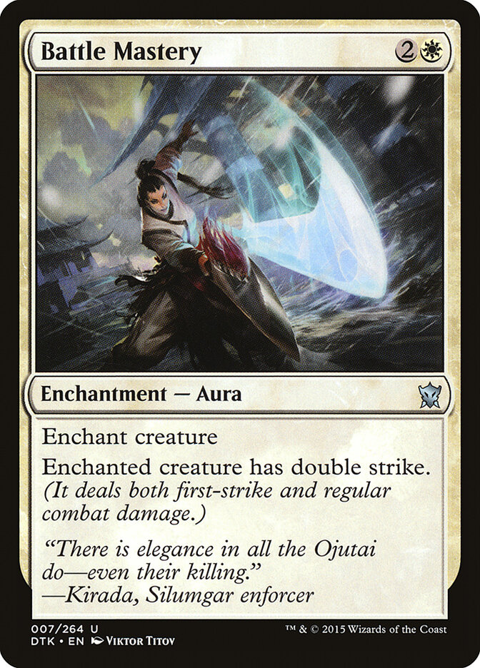 Battle Mastery card front