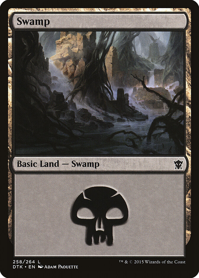 Swamp card front