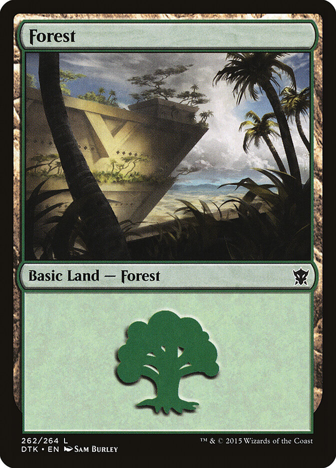 Forest card front