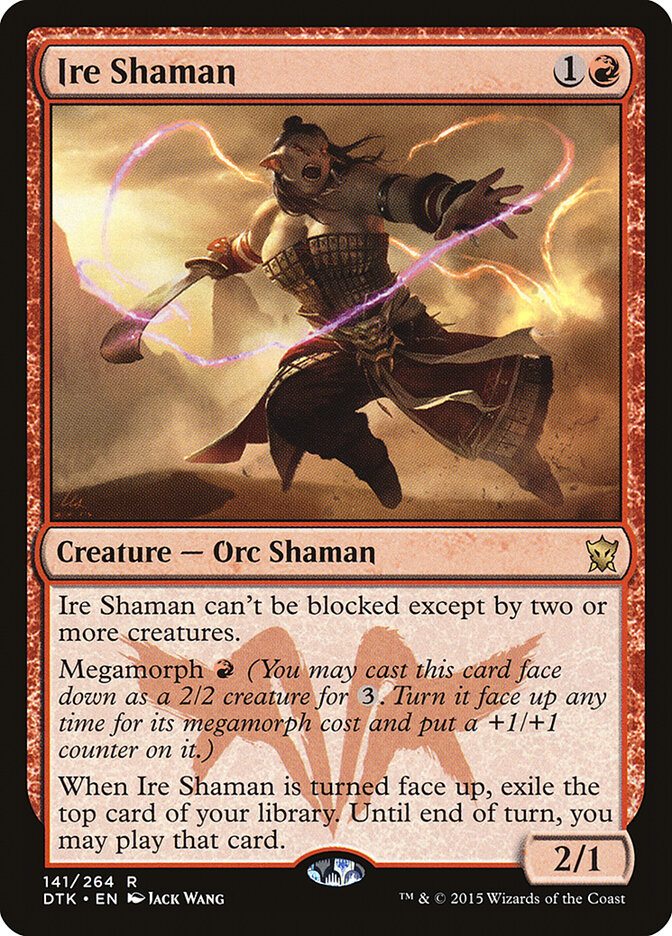 Ire Shaman card front